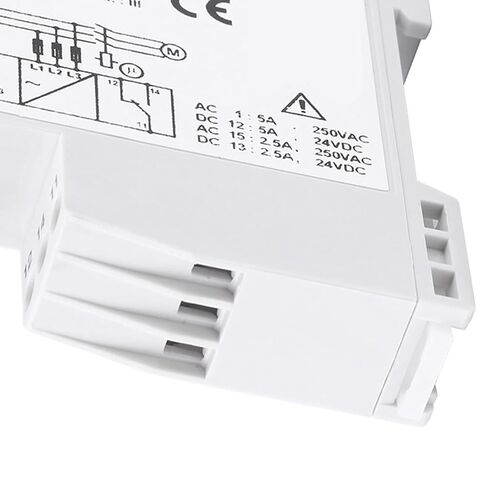 RiToEasysports DPA51CM44 مرحل مراقبة ثلاثي المراحل، تصميم مضغوط، حماية فعالة للمحرك، اكتشاف تسلسل الطور للمصاعد وأنظمة تكييف الهواء in Kuwait