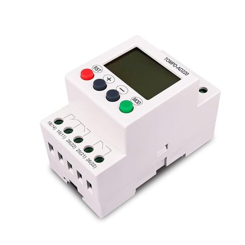 AC DC Adjustable Over and Under Voltage Protector Single Phase Din Rail Monitoring Protection Relay in Kuwait