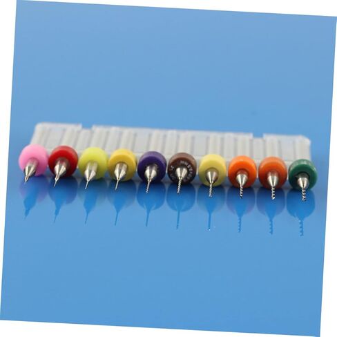 COHEALI 10-Piece Carbide Drill Bit Set for PCB and CNC Micro Engraving Drill Bits 2.1mm to 3.0mm High Precision Tungsten Carbide for Professional Use in Saudi Arabia