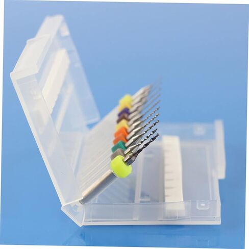 COHEALI 10-Piece Carbide Drill Bit Set for PCB and CNC Micro Engraving Drill Bits 2.1mm to 3.0mm High Precision Tungsten Carbide for Professional Use in Saudi Arabia