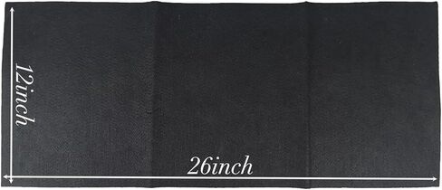 بوراكو بطانية لحام مقاومة للحريق | مقاومة للحرارة حتى 1800 درجة فهرنهايت | مادة النسيج المقاومة للهب من مادة الكربون لعمال اللحام | سباكين قابلين للقص (12 بوصة × 26 بوصة، عبوة واحدة) in Kuwait