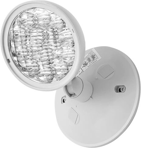 GZRUIYANG Emergency Remote Head Lighting, Double Square Head Emergency Light, UL Listed, Multi Voltage 3.6 to 24 Volt Input, 2 * 3 Watts, 180 Lumen, No Battery Inside in Saudi Arabia