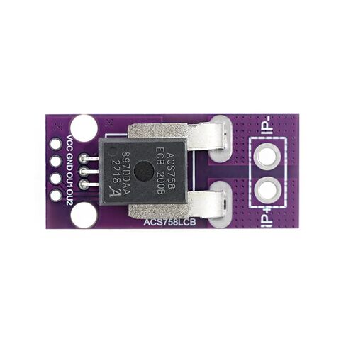 ACS758ECB-200B Hall Effect Current Sensor Module 200A DC/AC for Power Supply Monitoring in Saudi Arabia