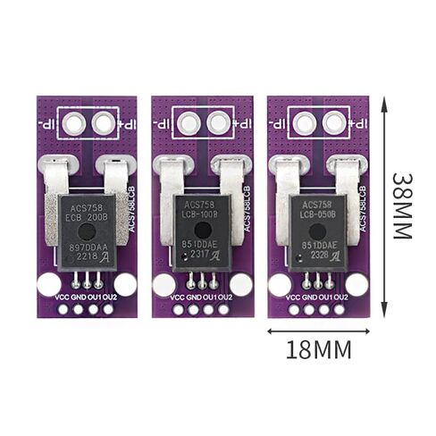 ACS758ECB-200B Hall Effect Current Sensor Module 200A DC/AC for Power Supply Monitoring in Saudi Arabia