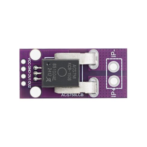 ACS758ECB-200B Hall Effect Current Sensor Module 200A DC/AC for Power Supply Monitoring in Saudi Arabia