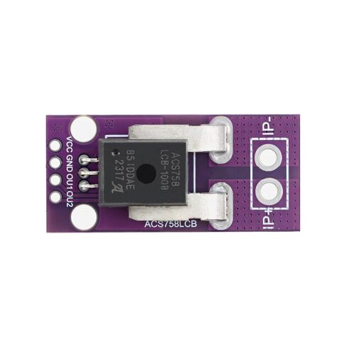 ACS758ECB-200B Hall Effect Current Sensor Module 200A DC/AC for Power Supply Monitoring in Saudi Arabia
