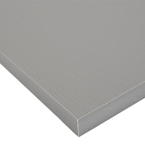 BuyPlastic King Starboard WG Sheet - Slate Gray, 1/2" x 12" x 24" - HDPE Wood Grain Plastic Board Panel for Outdoor Furniture Cabinets & More in Saudi Arabia