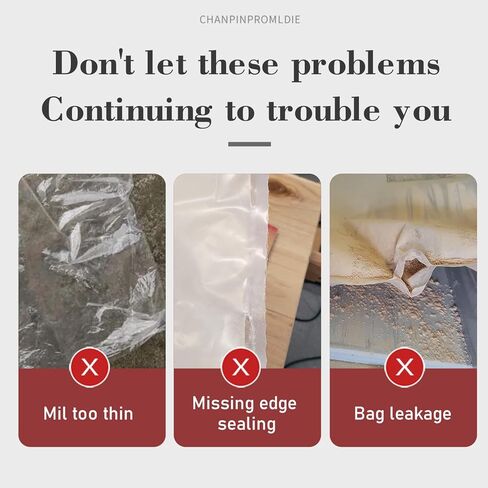 أكياس تجميع الغبار 10 قطع 5 مل (العرض × العمق 19 بوصة × 33 بوصة، القطر 12.1 بوصة)، لأكياس تجميع الغبار للماكينة in Kuwait