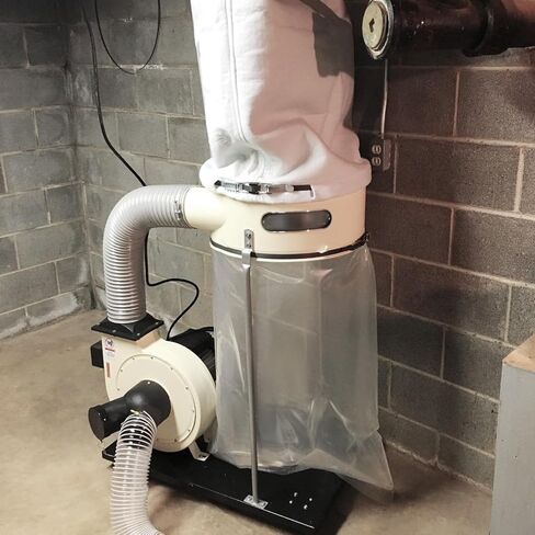 أكياس تجميع الغبار 10 قطع 5 مل (العرض × العمق 19 بوصة × 33 بوصة، القطر 12.1 بوصة)، لأكياس تجميع الغبار للماكينة in Kuwait