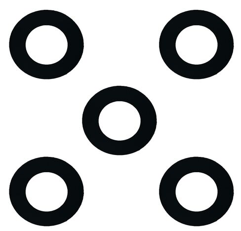 Sterling Seal CRG7000.800.125.150X5 7000 Grafoil Ring حشية 8 بوصة حجم الأنبوب، 1/8 بوصة سميكة، فئة الضغط 150#، 8.6 بوصة معرف، جرافيت مرن موسع (عبوة من 5) in Kuwait