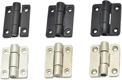 Zinc Alloy Torque Hinges are Positionable Adjustable 1Pcs(28.6mmX36mm-Black) in Saudi Arabia