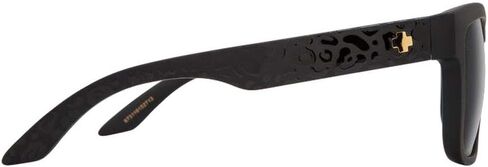 Spy Optic Discord Sunglasses Matte Black Leopard w/Happy Grey Green Silver Flash Lens + Sticker in Saudi Arabia