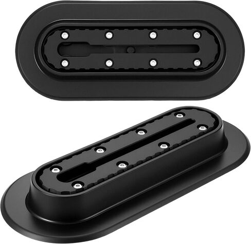 2 Pcs Kayak Rail Track, Inflatable Boat Sup Low Profile Marine Nylon Track for Fishing Rod Holder Cup Holder, Kayak Accessories Gear Mount Mounting for Paddle Holders Fish Finder Anchor Cleats in Saudi Arabia