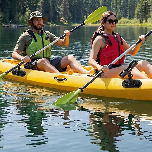 2 Pcs Kayak Rail Track, Inflatable Boat Sup Low Profile Marine Nylon Track for Fishing Rod Holder Cup Holder, Kayak Accessories Gear Mount Mounting for Paddle Holders Fish Finder Anchor Cleats in Saudi Arabia