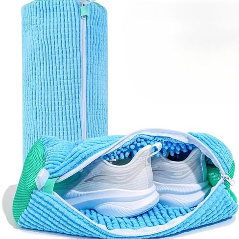 Portable Shoe Cleaning Bag, Reusable Wash Bag for Travel & Home, Fits All Shoe Types (Single Pack) in Saudi Arabia