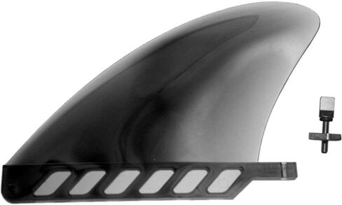 Atoll Isup SUP 4" River Flex Fin | No-Tool Inflatable Paddle Board Safety Fin Screw | Quick Release Slide Center Detachable Fin - Improves Stability, Ideal for Beginners and Pros in Kuwait