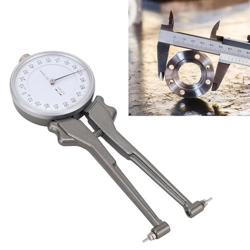 Digital Internal Caliper Gage Set, 55-153mm Replaceable Dial Inside Caliper Gauge, 10 Heads, High Accuracy, Widely Used for Cylinder Bore in Saudi Arabia