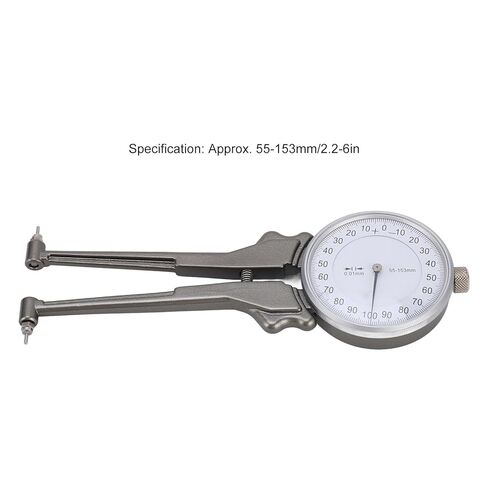 Digital Internal Caliper Gage Set, 55-153mm Replaceable Dial Inside Caliper Gauge, 10 Heads, High Accuracy, Widely Used for Cylinder Bore in Saudi Arabia