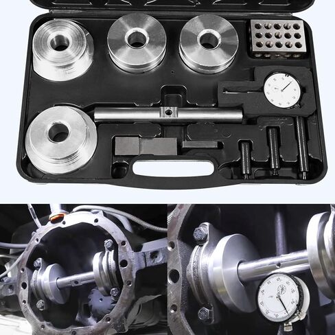 Differential Pinion Depth Checker Kit Gauge Tool Compatible with GM 10-14 Bolts, Ford 7.5" 8" 8.8" 9", Dana 30-80, Chrysler And Most Differentials Replacement for T&D 11001 Pinion Depth Checker in Saudi Arabia