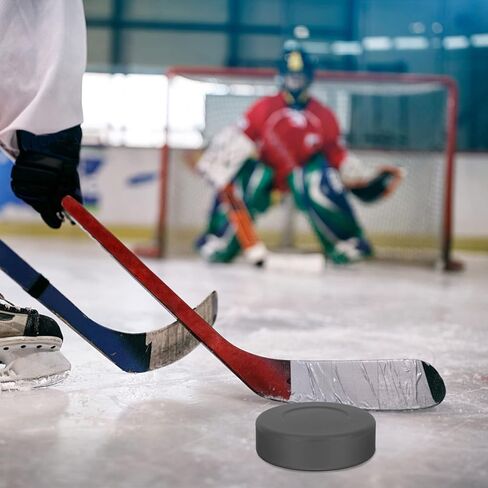 Toddmomy Ice Hockey Practice Pucks 4-Pack 2.75 Inch Training Pucks for Roller Skating and Indoor Hockey Practice Low Friction Sliding Training Supplies in Saudi Arabia