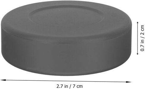 Toddmomy Ice Hockey Practice Pucks 4-Pack 2.75 Inch Training Pucks for Roller Skating and Indoor Hockey Practice Low Friction Sliding Training Supplies in Saudi Arabia