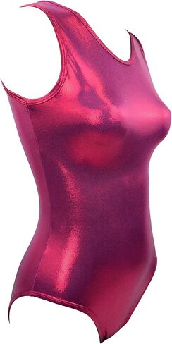 ثوب رقص سوكي أكتيف ميتاليك شين الكلاسيكي بدون أكمام مصنوع في الولايات المتحدة الأمريكية (للبالغين) in Kuwait