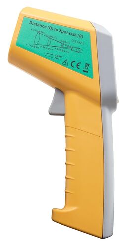 TECPEL DIT-513A مقياس حرارة صناعي بالأشعة تحت الحمراء نطاق قياس واسع ودقة -60 ~ 550 درجة مئوية (-76 ~ 1022 درجة فهرنهايت) in Kuwait