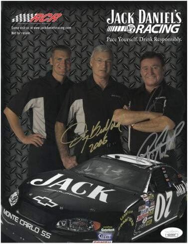 Athlon Sports CTBL-022772 8.5 x 11 in. Richard Childress & Jimmy Bedford Dual Signed NASCAR 2006 Jack Daniels Racing Photo - JSA Hologarm No. DD32946 in Saudi Arabia