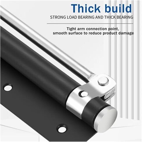 Residential Door Closers with Aluminum Alloy Body and Chrome-Plated Steel Accessories in Saudi Arabia