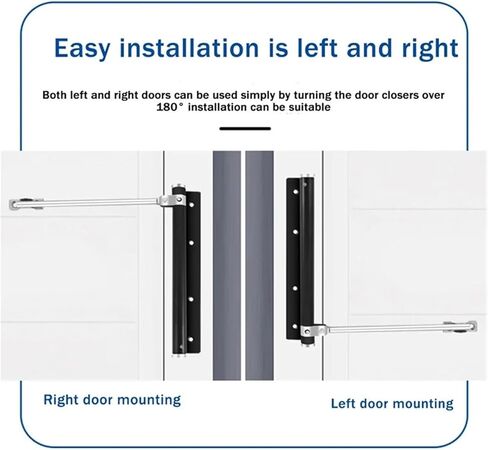 Residential Door Closers with Aluminum Alloy Body and Chrome-Plated Steel Accessories in Saudi Arabia