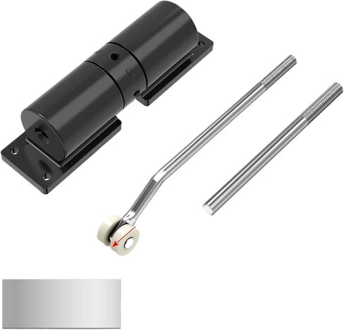 Adjustable 30KG Soft Closing Spring Door Closer Hydraulic Buffer Silent(White) in Saudi Arabia