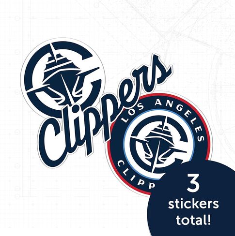 ملصق Desert Cactus LA Clippers لوس أنجلوس كليبرز NBA مرخص رسميًا من الفينيل ملصق زجاجة مياه للكمبيوتر المحمول ودفتر قصاصات السيارة (النوع 5-1) in Saudi Arabia
