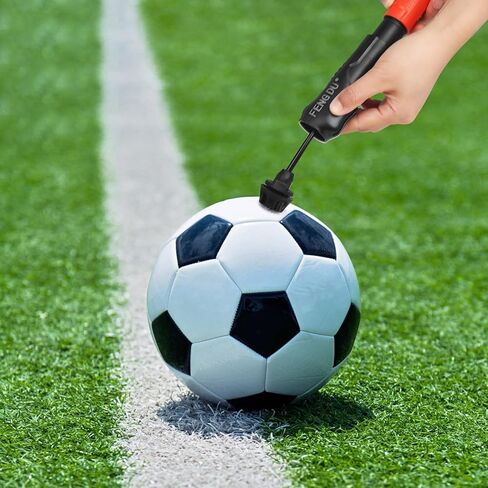 مجموعة مضخة الكرة - مضخة هواء يدوية لكرة القدم وكرة السلة وكرة القدم والكرة الطائرة | مضخة هواء محمولة للمعدات الرياضية والألعاب المطاطية وحمامات السباحة in Kuwait