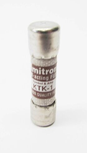 كوبر بوسمان KTK-1 (BP/KTK-1, KTK1) فيوز قزم، سريع المفعول، KTK، 1A، 600 فولت in Saudi Arabia