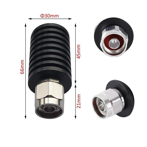 DC-3/6GHz 25W Coaxial Dummy Load 50Ω N-Type Male Connector Terminal(3GHz) in Kuwait