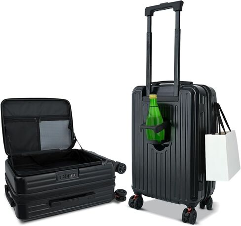 large suitcases with wheels, 28 inch luggage with spinner wheels, Checked Luggage with Spinner wheels, Hard Shell Top-open Design Expandable Large Luggage in Saudi Arabia
