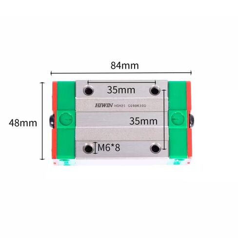 Flish HGH25 HIWIN Linear Block for HGH25CA Linear Motion Slider Rail Guide in Saudi Arabia