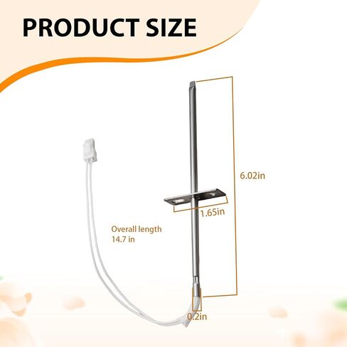 316217002 Oven Temperature Sensor Probe, Replacement for Kenmore, Replacement for Electrolux, Replaces AP3363354 1015027 08017097 316111201 316111203 in Saudi Arabia
