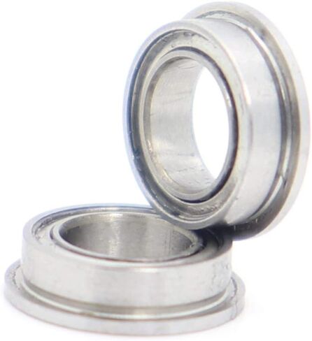 TMP1105 Flange Ball Bearings SMF62ZZ Single Row Bearing ABEC-1 5PCS 262.5 mm Miniature Stainless Steel S LF620ZZ MF62 SMF62 ZZ in Saudi Arabia