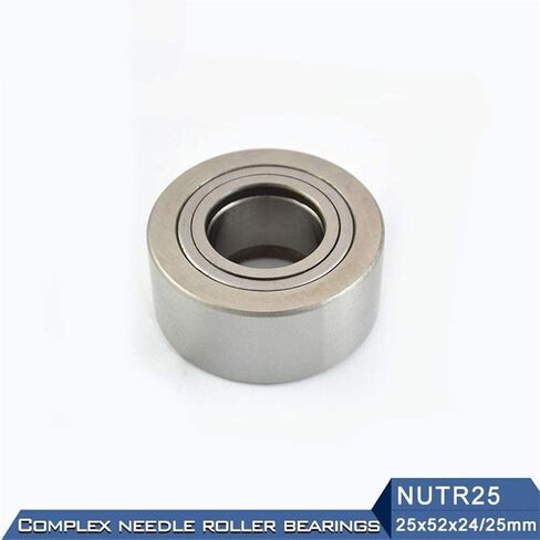 TMP1105 NUTR25 محامل أتباع الأسطوانة 25x52x25x24mm NUTR 25 نوع نير بكرات الجنزير تحمل NUTD25 in Saudi Arabia
