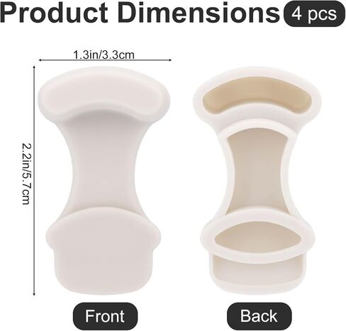 4pcs Water Bottle Top Lid Gaskets, Durable Silicone Lid Stoppers Replacement Accessories for Mesa Loop 24/30oz Water Bottle (Gray) in Saudi Arabia
