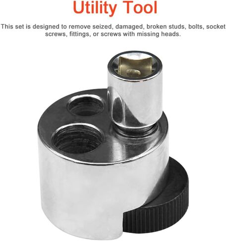 T31006 Bolt Extractor Set High strength alloy steel and non slip handle Broken head slippery wire nut disassembling magic tool Automobile repair machinery and home appliance repair in Saudi Arabia