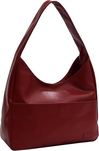 Tote Bags for Women,Faux Leather Shoulder Hobo Purse Soft Slouchy Work Handbag for Work Travel 2pcs in Saudi Arabia