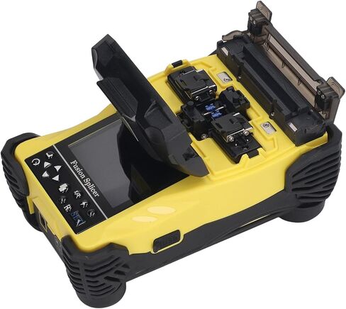آلة لحام الألياف الضوئية Ymiko Splicer عالية الدقة المحمولة، الربط السريع، خسارة منخفضة لهندسة شبكات الاتصالات السلكية واللاسلكية، نموذج ABS A-87S (قابس الولايات المتحدة 100 إلى 240 فولت) in Saudi Arabia