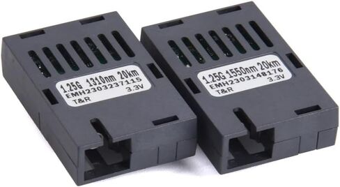 1 زوج 1.25G 1*9 وحدة الألياف البصرية 1000M جيجابت SC UPC وضع واحد 1310nm/1550nm إرسال واستقبال مجموعة A + B 3KM/20KM(3KM) in Saudi Arabia
