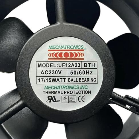 UF12A23 BTH 230V 17/15W 120MM - 12038 12CM مروحة تبريد in Kuwait