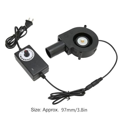 Mini Blower Fan, 12V 6000RPM, 2.85A 34.2W, Speed Control, for DVR Receiver Modem Cooling in Saudi Arabia