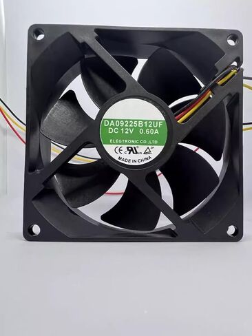 DA09225B12UF DC12V 0.60A 3-سلك العاكس مروحة التبريد 92x92x25mm 92mm in Kuwait