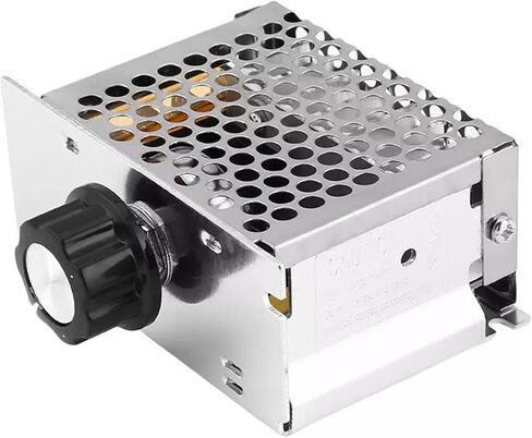 AC Voltage Regulator, 4000W High Power Dimmer Speed Temperature Control Module with and Housing, for Home and Industrial Use 10‑220V in Saudi Arabia