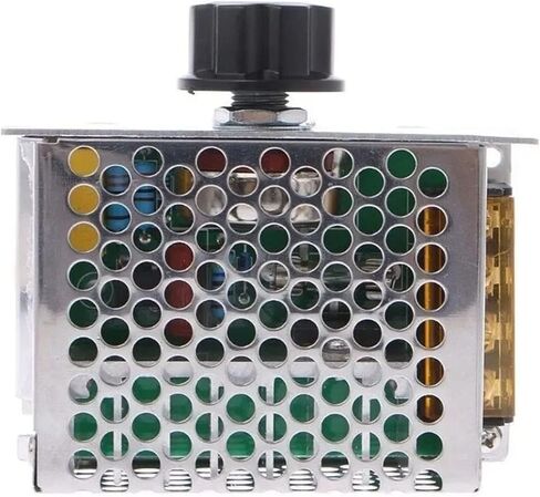 AC Voltage Regulator, 4000W High Power Dimmer Speed Temperature Control Module with and Housing, for Home and Industrial Use 10‑220V in Saudi Arabia